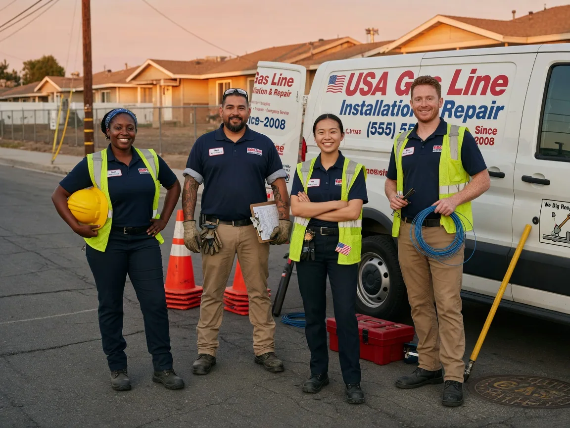 Gas Line Installation company in Ethan, SD